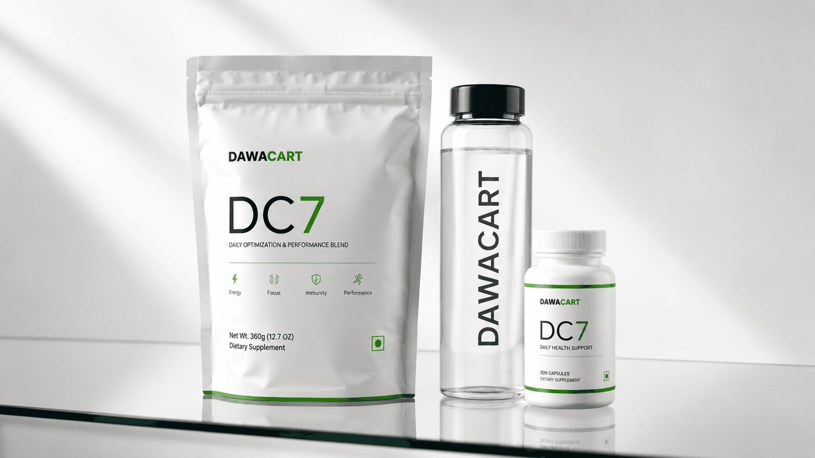 DawaCart mobile app home screen